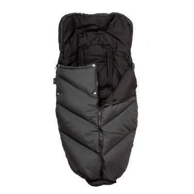 Bozz åkpåse ergo dun/ull, svart melange