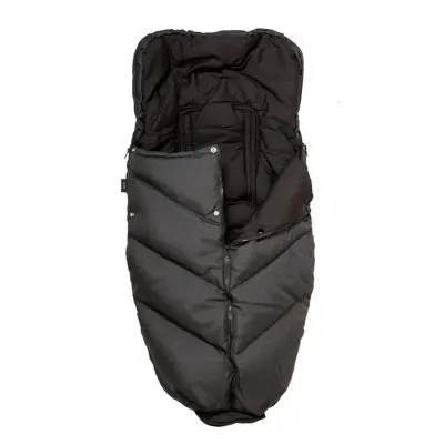 Bozz åkpåse ergo dun/ull, svart melange