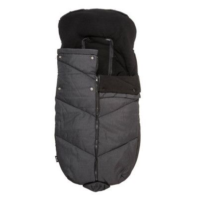 Bozz åkpåse ergo, svart melange