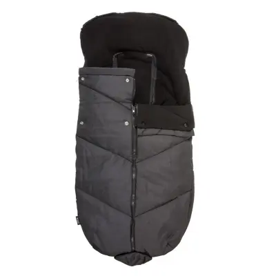 Bozz åkpåse ergo, svart melange