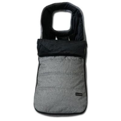 Crescent åkpåse sittvagn, exclusive grey