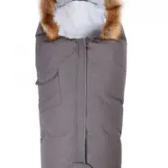 Easygrow - Åkpåse Exclusive 98-130 Cm Bomull/ Grå