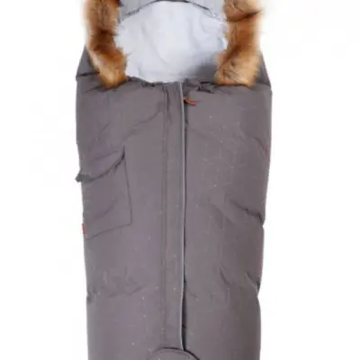 Easygrow - Åkpåse Exclusive 98-130 Cm Bomull/ Grå