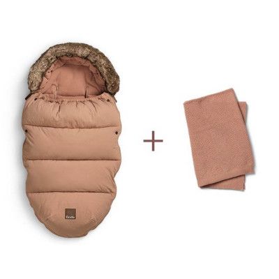 Elodie Details åkpåse - få mosstickad filt på köpet, valfri färg