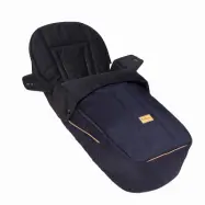 Emmaljunga åkpåse 3-i-1 Flat+, outdoor dark navy, Outdoor Dark Navy