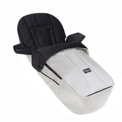 Emmaljunga åkpåse 3-i-1 Flat+, urban pearl, Urban Pearl