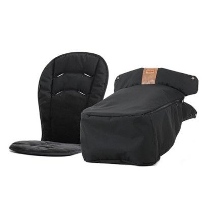 Emmaljunga åkpåse NXT Ergo 2022, outdoor black, outdoor black