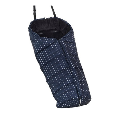 Emmaljunga åkpåse polar 2018, navy dots
