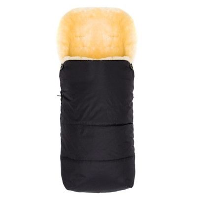 Fillikid, Åkpåse Lammskinn Svart