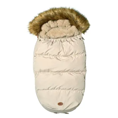 Mini Dreams åkpåse med päls, sand