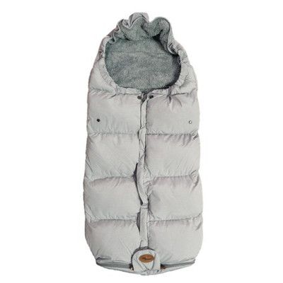 Mini Dreams åkpåse stor Pile, ljusgrå melerad