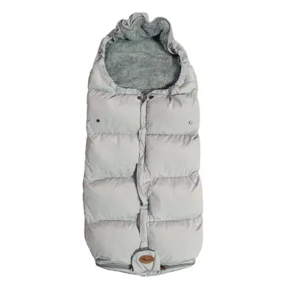 Mini Dreams åkpåse stor Pile, ljusgrå melerad