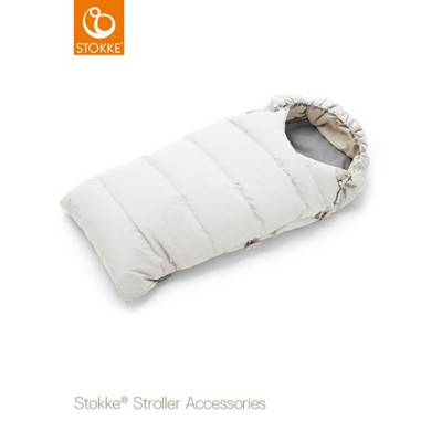 Stokke åkpåse dun, pearl white