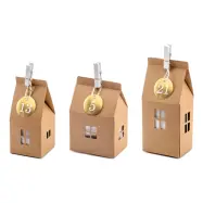 Adventskalender Hus med Siffror - 24-pack