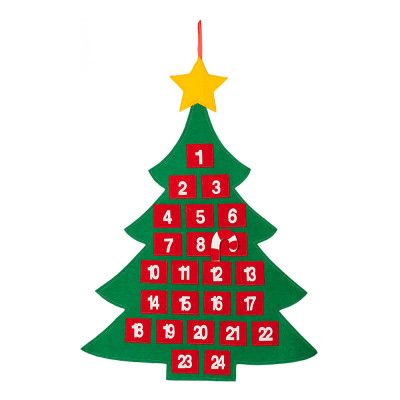Adventskalender Julgran Hängande