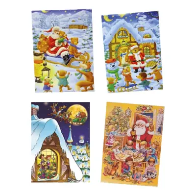 Adventskalender Julmotiv