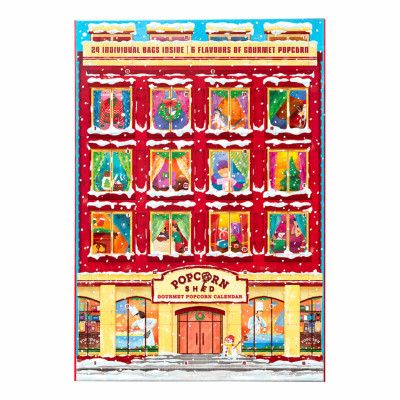 Adventskalender Popcorn Hus - 168 gram