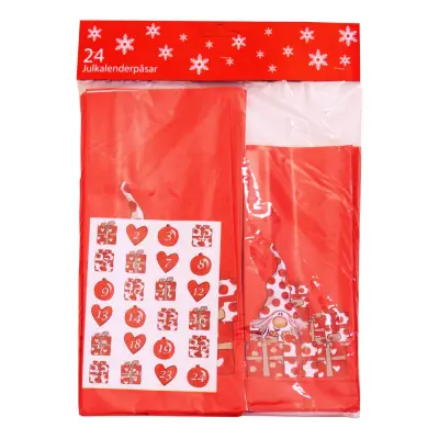 Adventskalenderpåsar 24-pack Stora