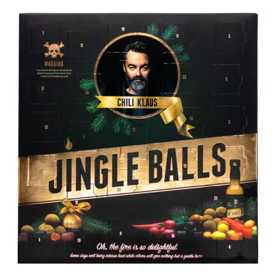 Chili Klaus Jingle Balls Black&Gold Adventskalender - 420 g