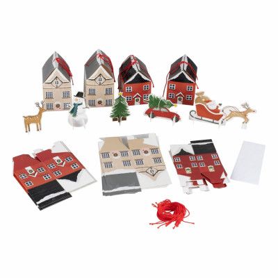 DIY Adventskalender Julhus