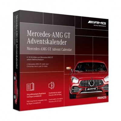 Franzis - Adventskalender Mercedes-Amg Gt Röd 24-Part