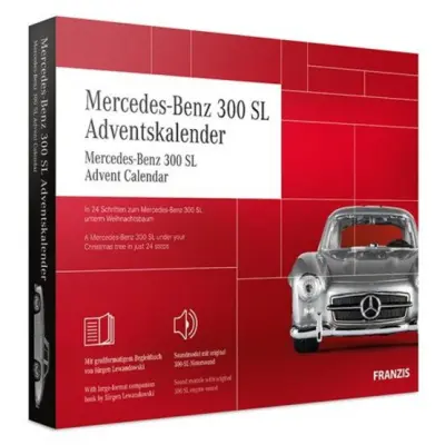 Franzis - Adventskalender Mercedes Benz 300 Sl Röd 24-Part