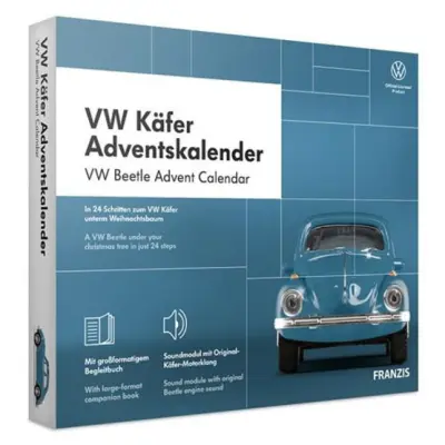 Franzis - Adventskalender Volkswagen Beetle Blå 24-Piece (Du/En)