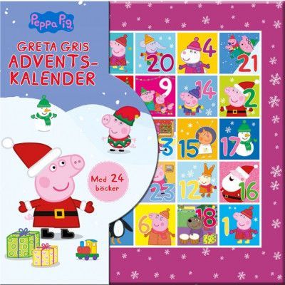 Greta Gris Adventskalender (miniböcker)