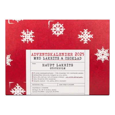 Haupt Lakrits Adventskalender 2025 - 375 g