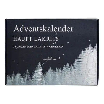 Haupt Lakrits Adventskalender 2026 - 385 g