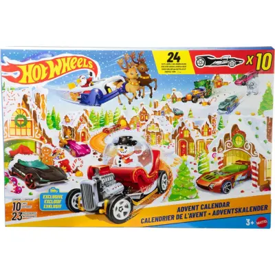 Hot Wheels Adventskalender 2025 - Hot Wheels -  Leksaksaffären