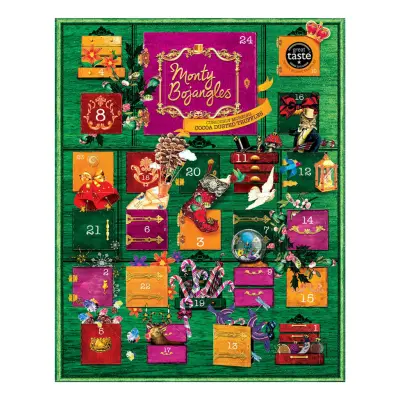 Monty Bojangles Julkalender Winter Chokladtryfflar - 250 gram