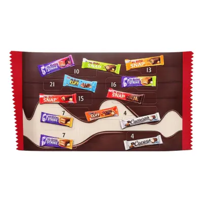 Mr Bite Chokladbars Adventskalender - 940 g