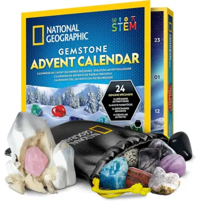 National Geographic Gemstone Adventskalender 2025 - National Geographic -  Leksaksaffären