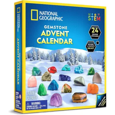 National Geographic Gemstone Adventskalender 2026 - National Geographic -  Leksaksaffären