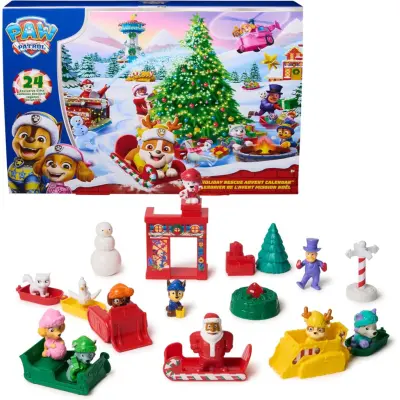 Paw Patrol Adventskalender 2025 - Paw Patrol -  Leksaksaffären