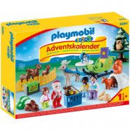 Playmobil Christmas 1.2.3 Jul i djurens skog Adventskalender 9391