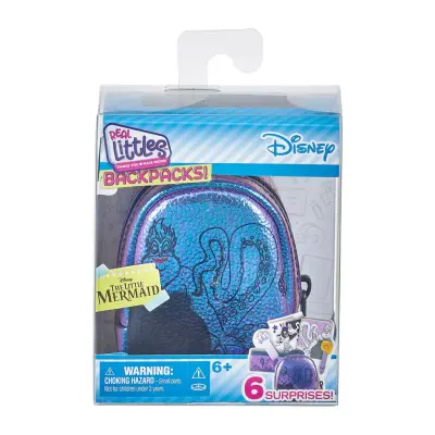 Real Littles Backpacks/Handbags Disney : Model - The Little Mermaid - Real Littles -  Leksaksaffären