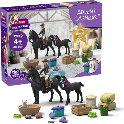 schleich® HORSE CLUB Adventskalender 2026 - Schleich -  Leksaksaffären