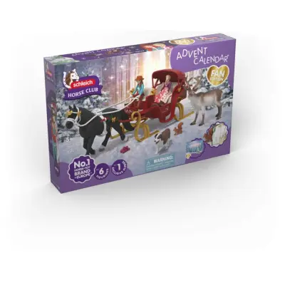 Schleich Horse Club Adventskalender Fan Edition 2025 99179 - Schleich -  Leksaksaffären