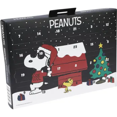Snobben Adventskalender - Peanuts Socken Adventskalender - för Herr -