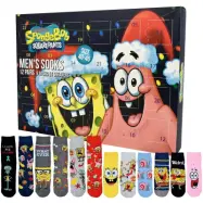 SpongeBob SquarePants - Anime Adventskalender - Spongebob & Patrick - Socken Kalender - för Herr - flerfärgad