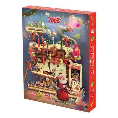 Toms Julfabrik Adventskalender - 385 gram