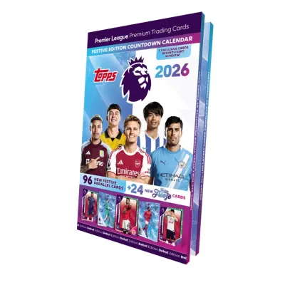 Topps Premier League Adventskalender 2025/26 - Topps -  Leksaksaffären