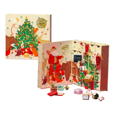Venchi Adventskalender Choklad Prestige - 310 gram