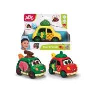ABC Fruit Friends Bil med speldosa 1+ : Model - Jordgubb - Dickie Toys ABC -  Leksaksaffären