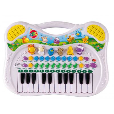 StorOchLiten Aktivitetskeyboard med djur