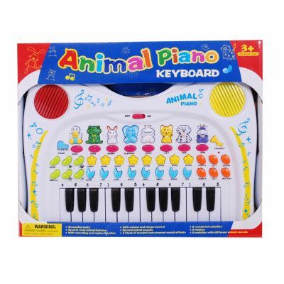 StorOchLiten Aktivitetskeyboard med olika djurljud