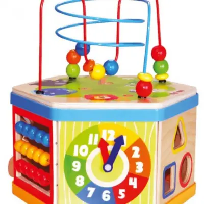 Bino - Aktivitetskub 7-In-1 29 X 26 X 32 Cm