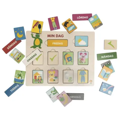 Bolibompa Min Dag Aktivitetskalender SE - Babblarna -  Leksaksaffären
